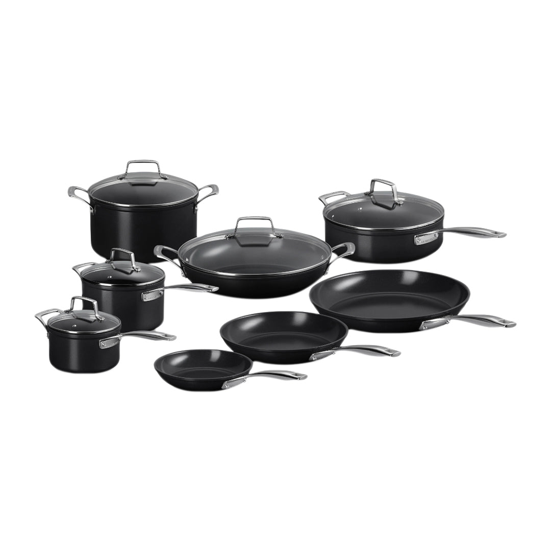Le Creuset Essential Non-Stick Ceramic Pannenset - 8-delig