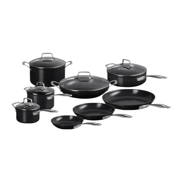 Le Creuset Essential Non-Stick Ceramic Pannenset - 8-delig