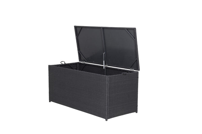 Rebellenclub Haven Kussen Opbergbox - 130 x 60 cm - Zwart