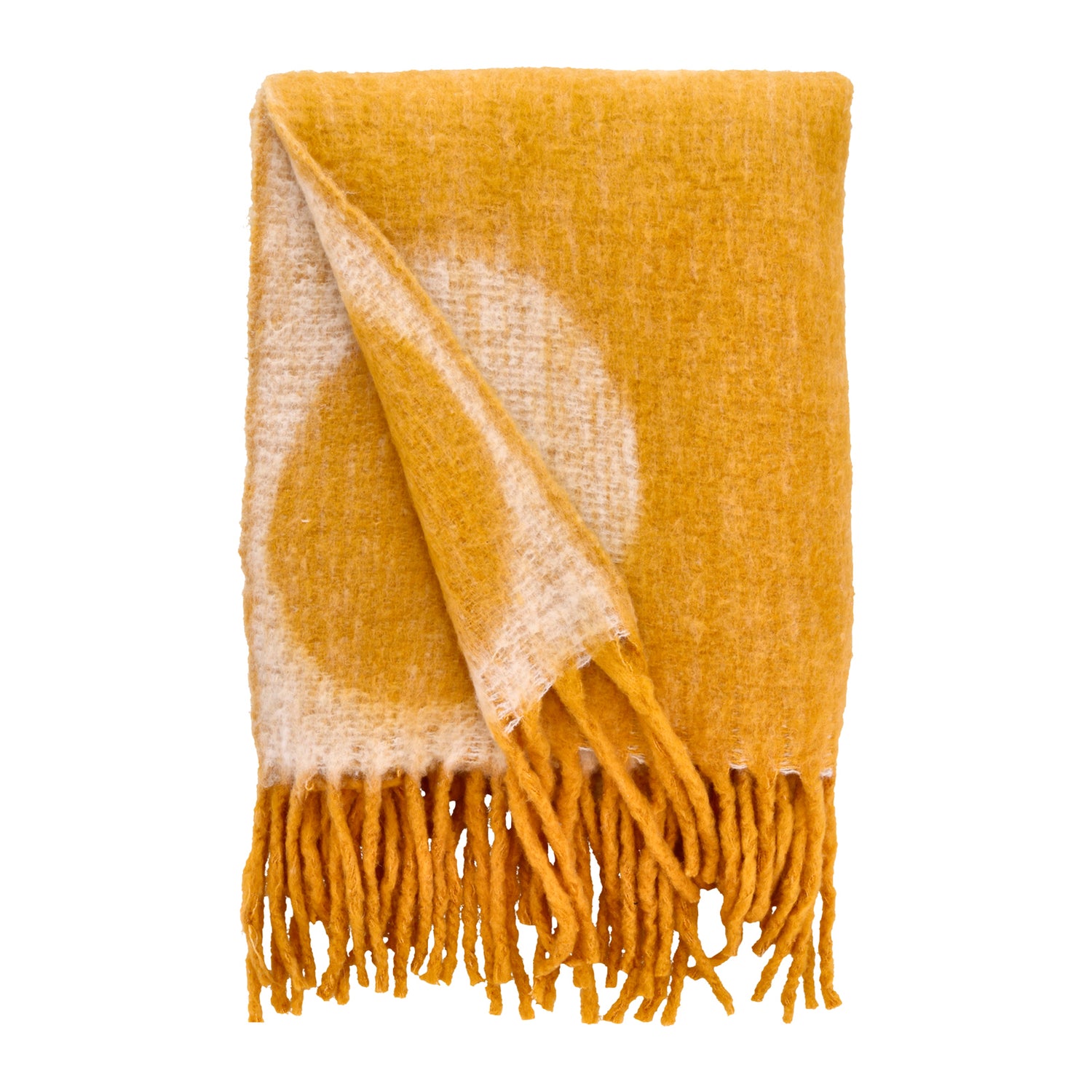 Villa Collection Tundra Plaid 130 x 200 cm - Amber