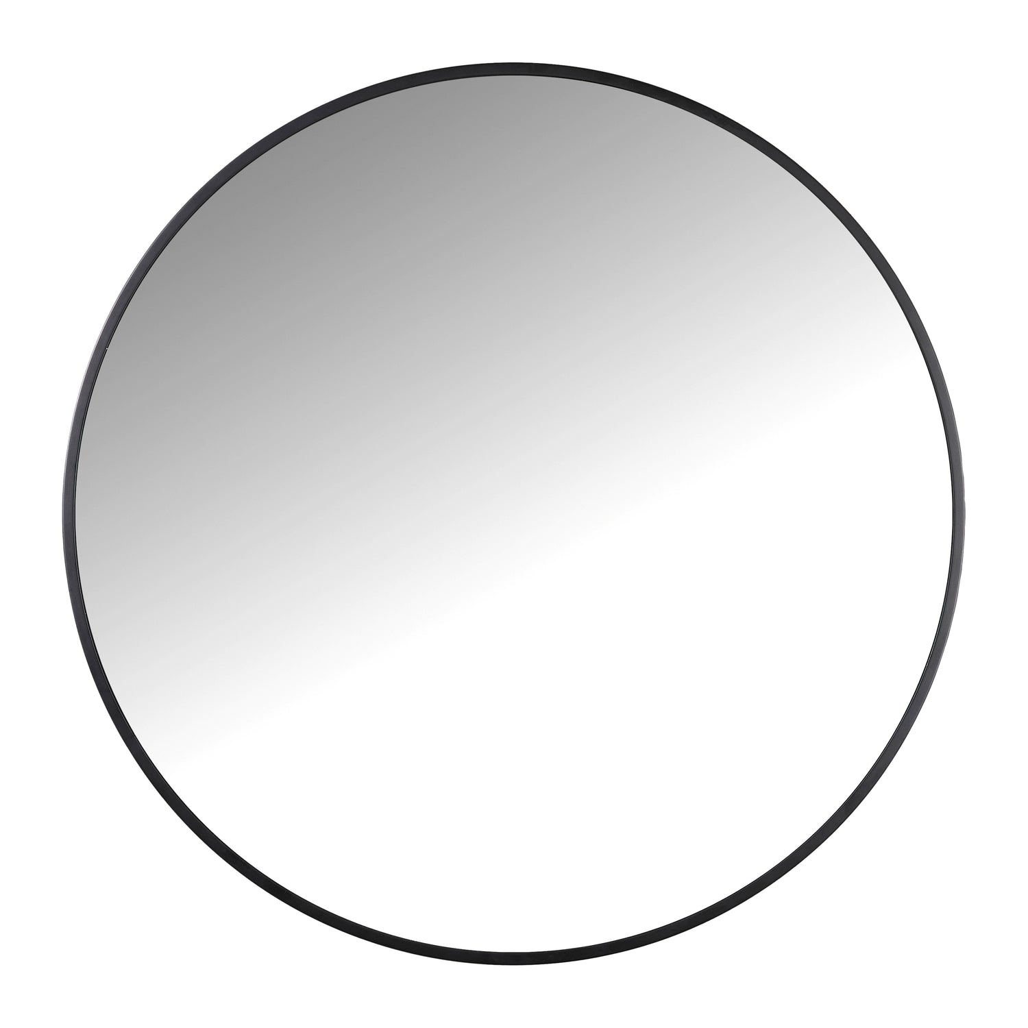 Villa Collection Vardo Spiegel Ø 80 cm - Zwart