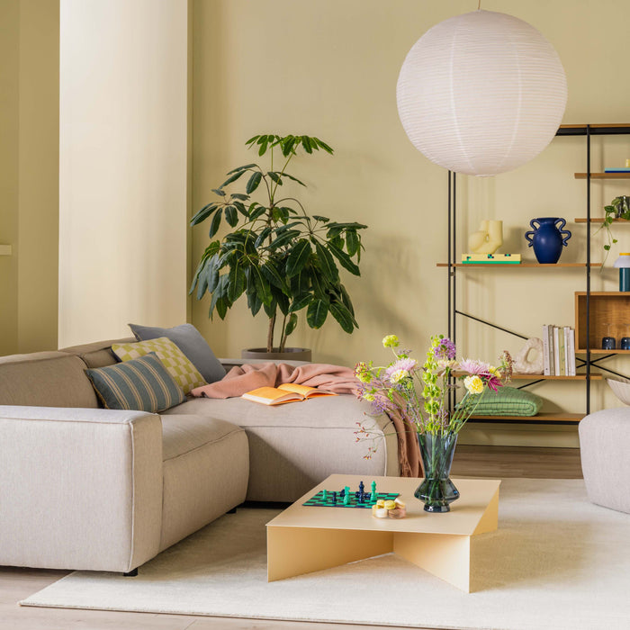 by fonQ Chunky Hoekbank met Chaise Longue Rechts - Beige