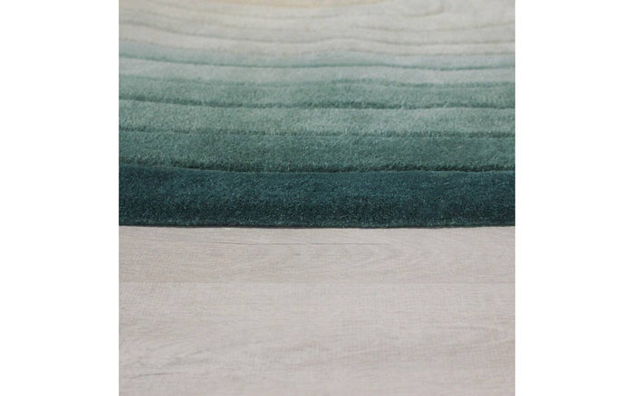 Goossens Vloerkleed Pebbel in Ombre blue (pebble)