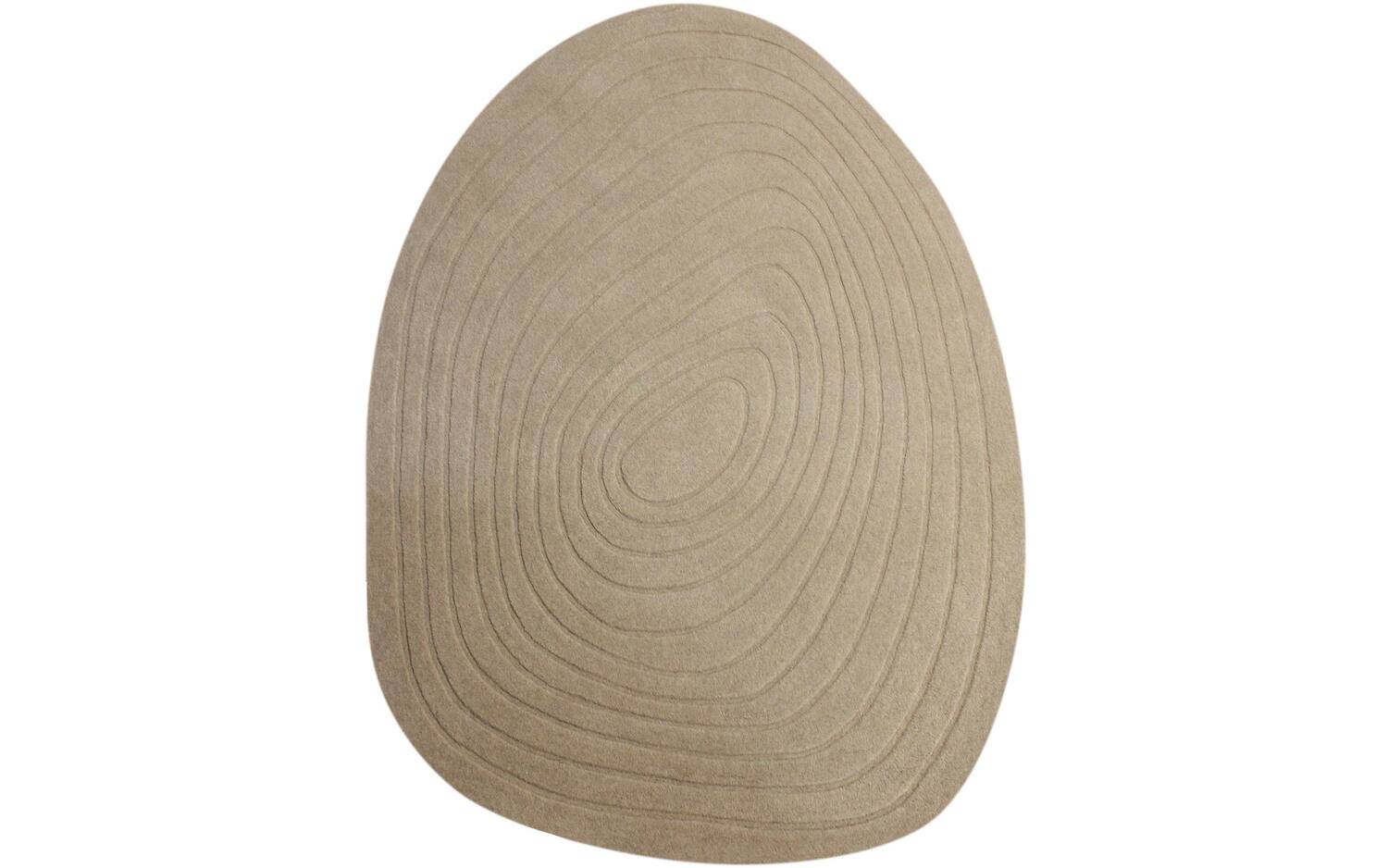 Goossens Vloerkleed Pebbel in Natural (pebble)