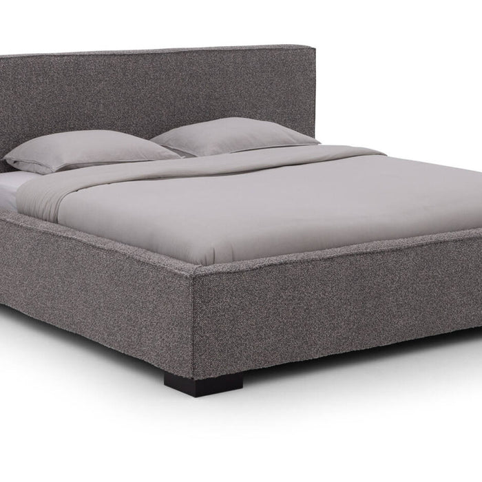 Goossens Bedframe Switch - 180 x 200 - Ahenk 5401 grijs - Bouclé