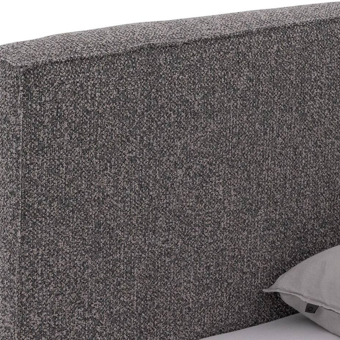 Goossens Bedframe Switch - 180 x 200 - Ahenk 5401 grijs - Bouclé