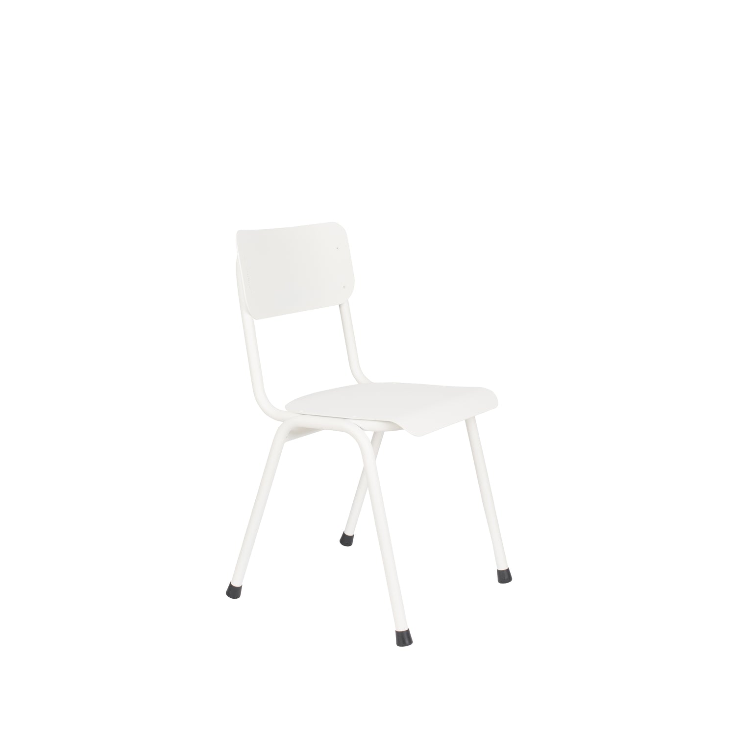 Zuiver Back To School Tuinstoel Wit - Set van 2