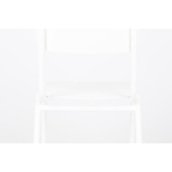 Zuiver Back To School Tuinstoel Wit - Set van 2