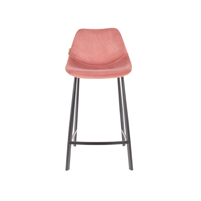 Dutchbone Franky Barkruk Roze 65 cm - Set van 2