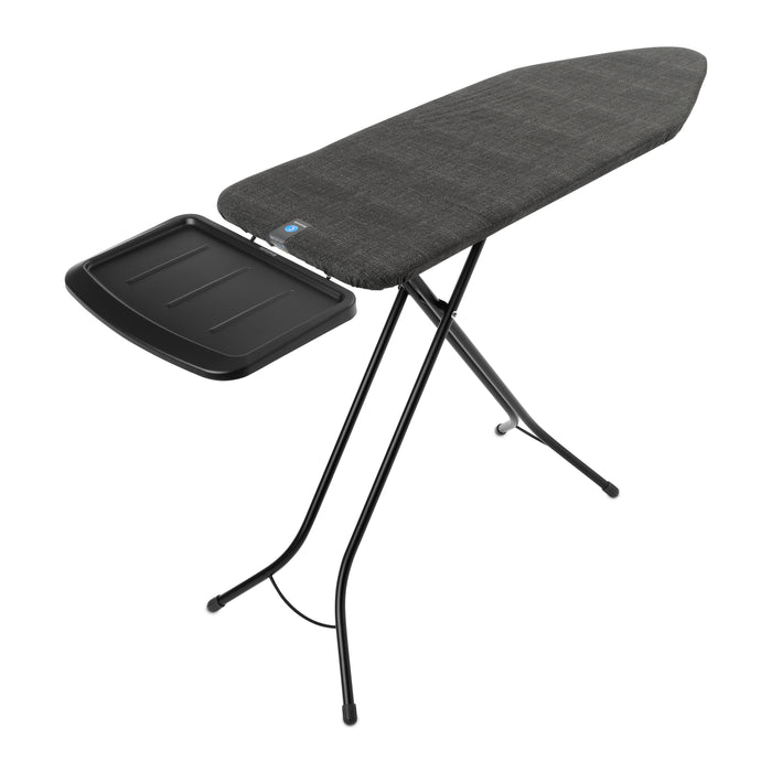 Brabantia Strijkplank C - met Stoomunithouder - 124 x 45 cm - Denim Black