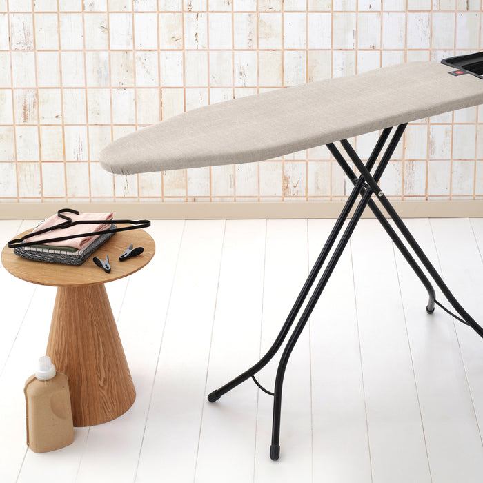 Brabantia Strijkplank B met Strijkijzerhouder 124 x 38 cm - Denim Grey