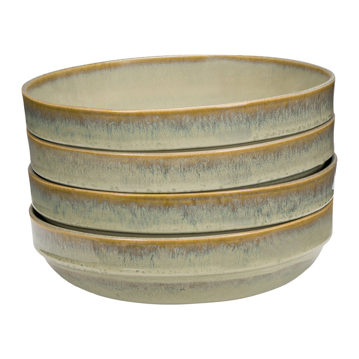 by fonQ Verda Pastaborden 4st. - Ø 20 cm - Groen