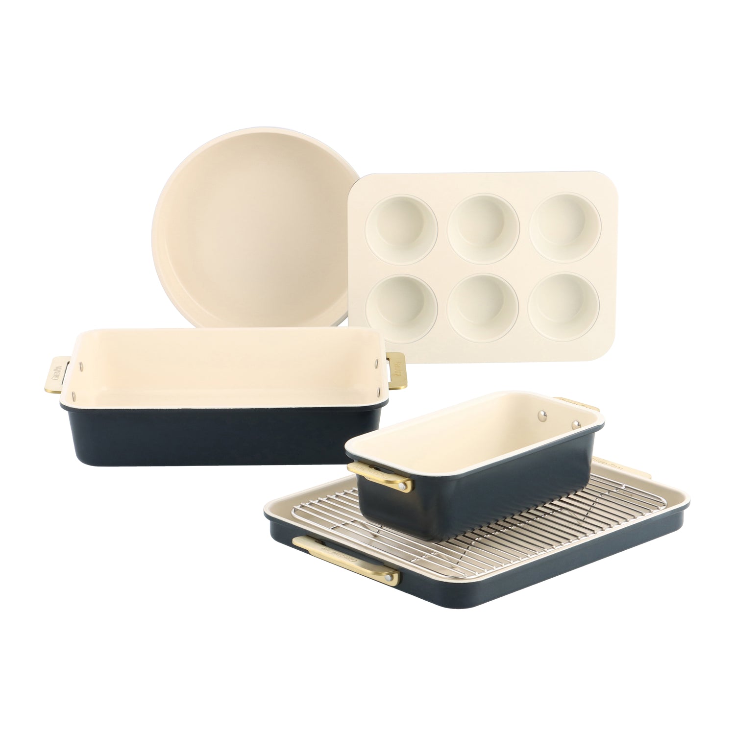 GreenPan Padova Reserve Bakset 6-delig - Blauw