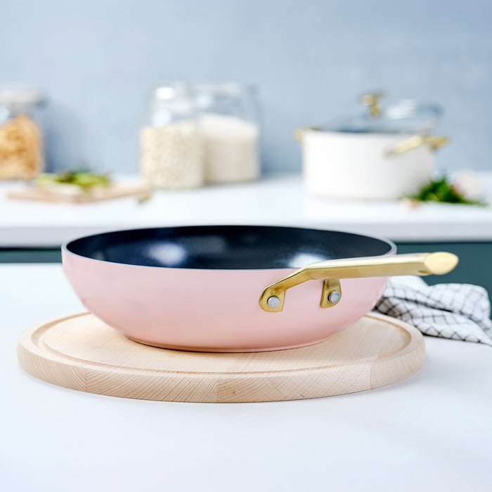 BK Sublime Wokpan Ø 28 cm - Pink