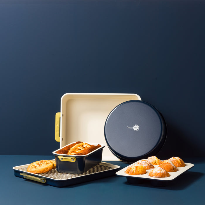 GreenPan Padova Reserve Bakset 6-delig - Blauw