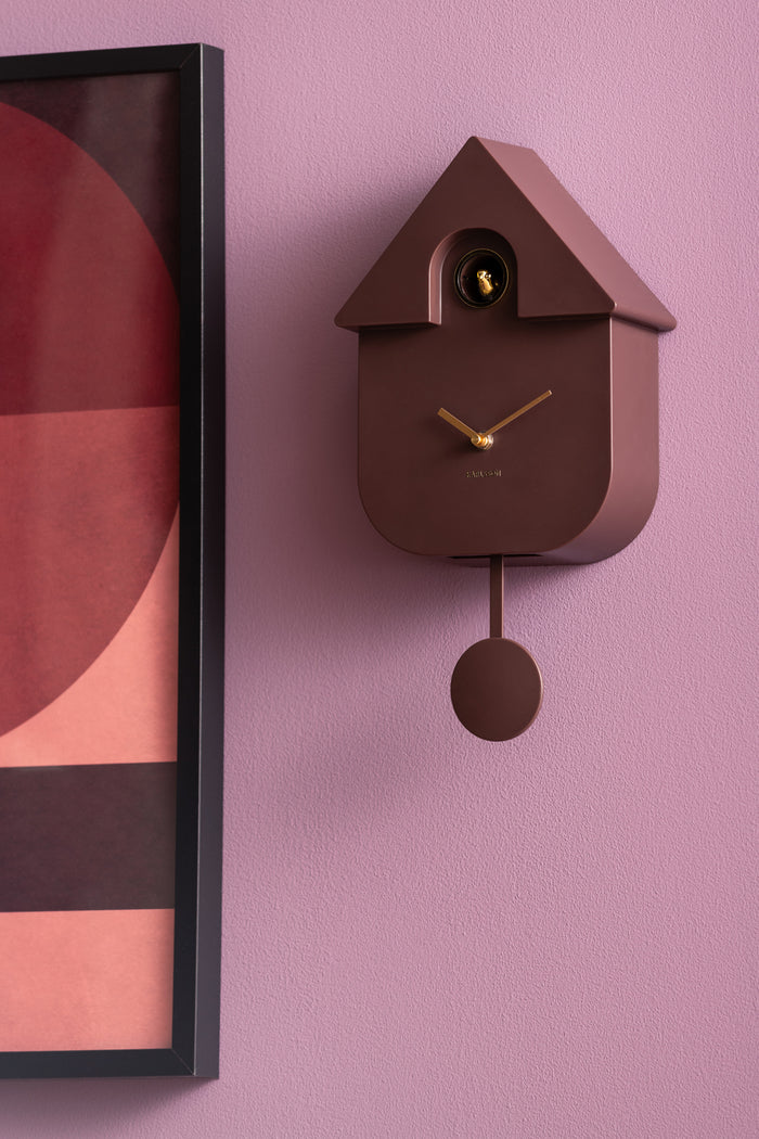Karlsson - Wall Clock Modern Cuckoo Oro