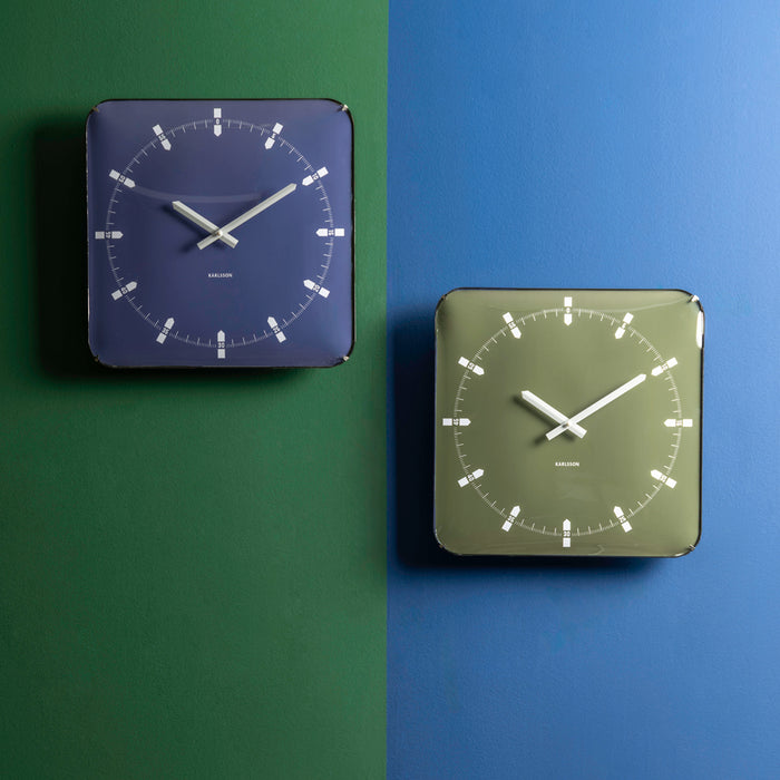 Karlsson - Wall Clock Sucinto Dome Square