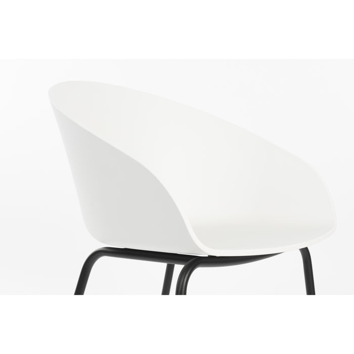 Zuiver Void Eetkamerstoelen wit - Set van 2