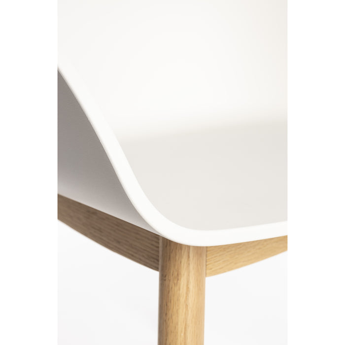 Zuiver Void Eetkamerstoelen Eiken Wit - Set van 2