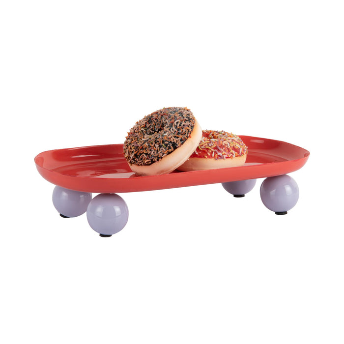 present time - Tray Double Funky Oval Large