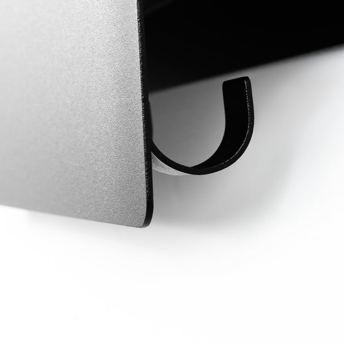 Spinder Design kapstok Vigilo 80 - Zwart - 8 haken