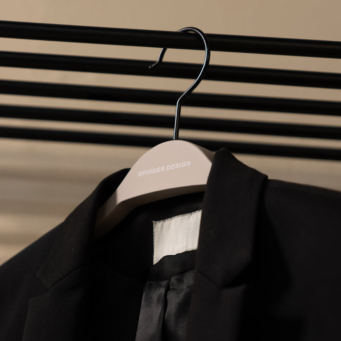 SPINDER DESIGN ROSA Kledinghangers (set van 5 stuks) - Silky Taupe