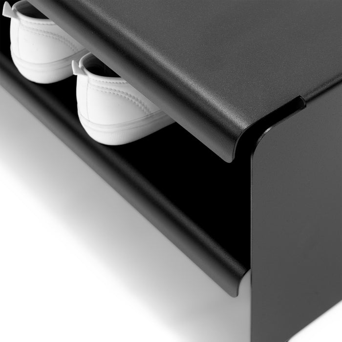 Spinder Design schoenenrek Linea 70 - Zwart - 7 paar schoenen