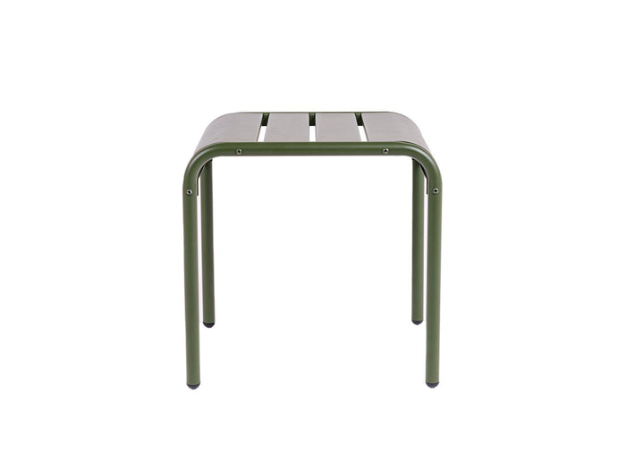 MaximaVida metalen bijzettafel krukje Max 45 cm olijfgroen