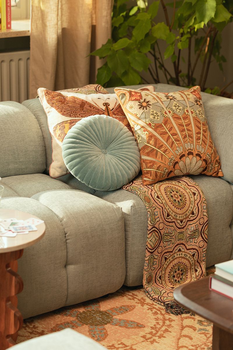 Sissy-Boy Multicolour sprei met print (200X250 cm)