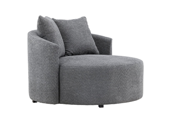 Fjôrd - Loveseat Grijs Teddy - 118x118x72cm - Kelso