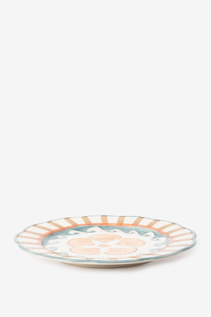 Sissy-Boy Multicolour dinerbord met schelpen