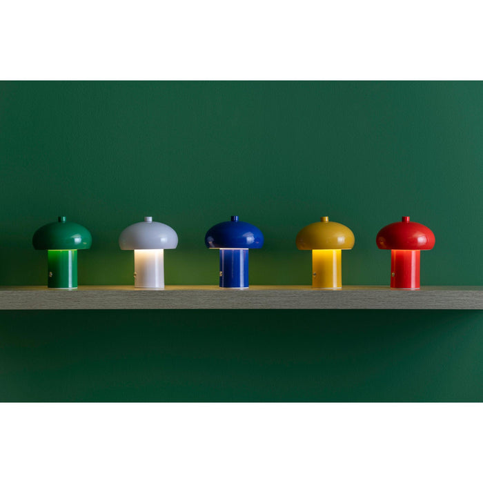 Leitmotiv Tafellamp Retro Seta Led - Groen - 12.5x12.5x15cm