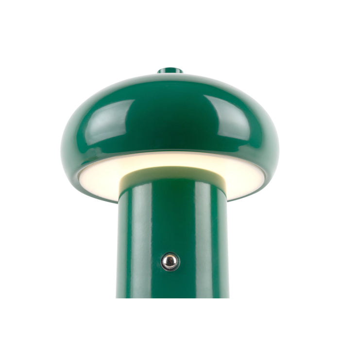 Leitmotiv Tafellamp Retro Seta Led - Groen - 12.5x12.5x15cm