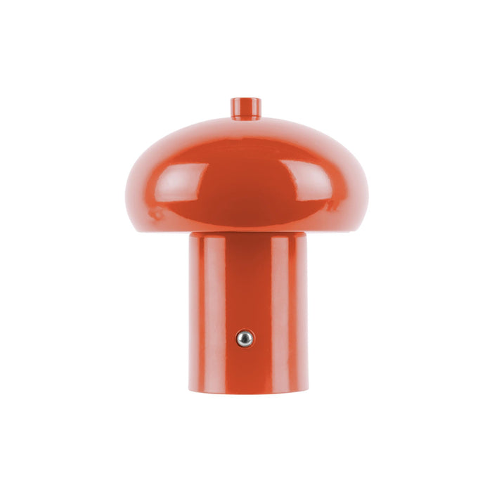 Leitmotiv Tafellamp Retro Seta Led - Oranje - 12.5x12.5x15cm