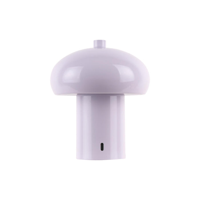 Leitmotiv Tafellamp Retro Seta Led - Paars - 12.5x12.5x15cm