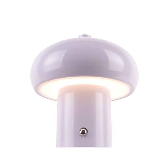 Leitmotiv Tafellamp Retro Seta Led - Paars - 12.5x12.5x15cm