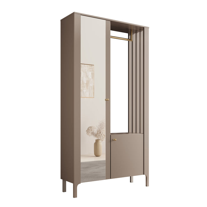 Meubella - Kapstok Madison - Beige - 105 cm