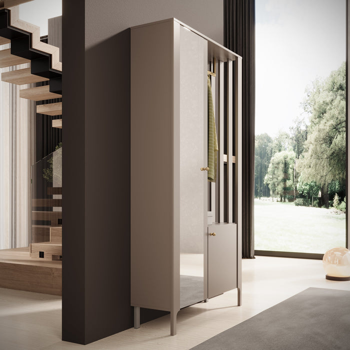 Meubella - Kapstok Madison - Beige - 105 cm