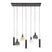Giga Meubel - Hanglamp 7-lichts - 110x40x150cm - Sfera