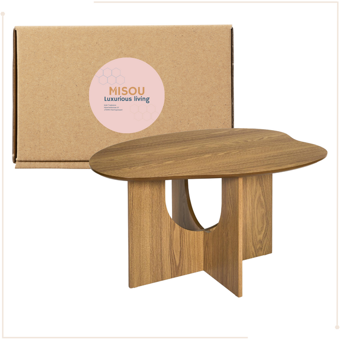 MISOU Calypso Koffietafel Salontafel Woonkamer Organische Koffie Ta...