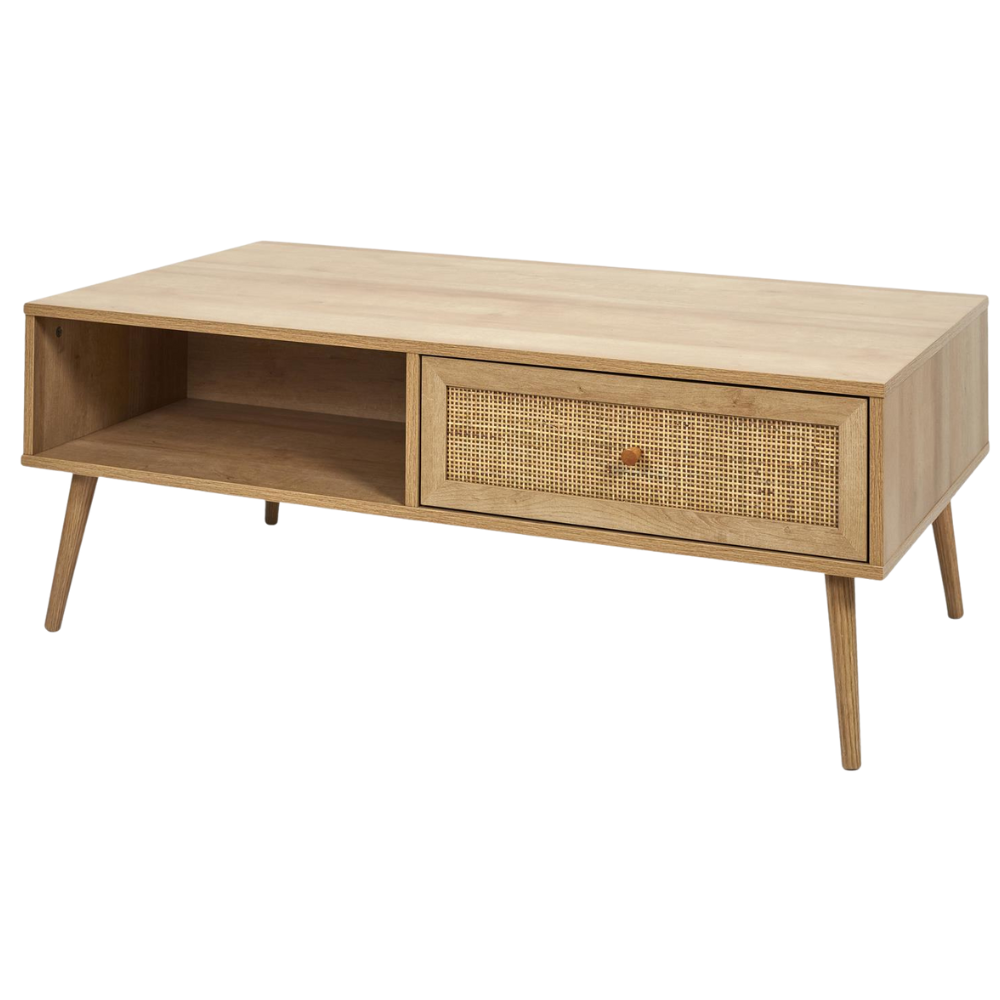 MISOU Bali Koffietafel Salontafel Woonkamer Rechthoekige Tafel Rota...