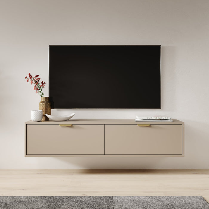 Meubella - TV-Meubel Silas - Beige - 140 cm