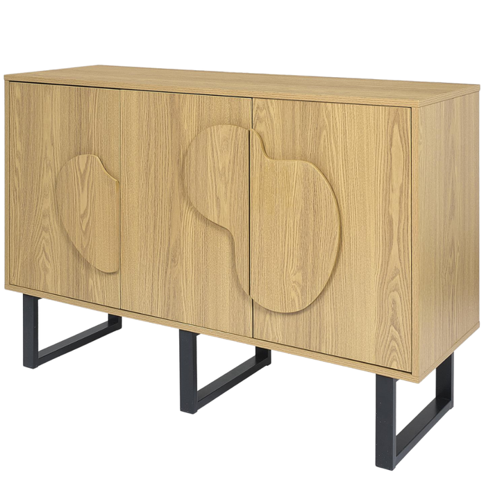 MISOU Calypso Buffetkast Dressoir Woonkamer Kast met Deuren Opbergk...