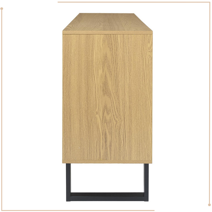 MISOU Calypso Buffetkast Dressoir Woonkamer Kast met Deuren Opbergk...