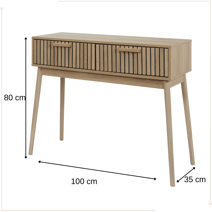 MISOU Klaus Kaptafel met LED Spiegel met verlichting Make up tafel...