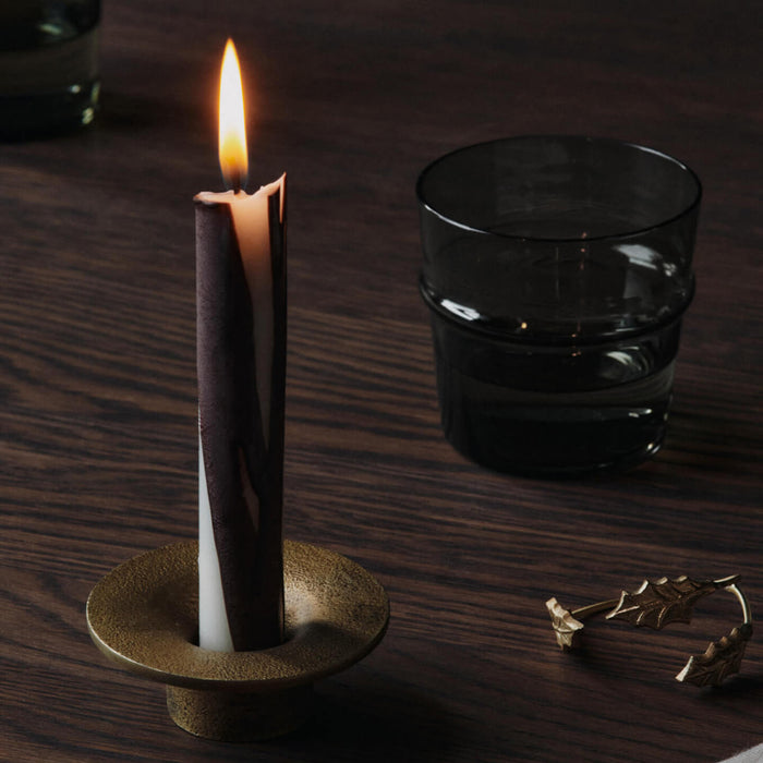 Ferm Living Holly Leaf Servetringen - Set van 4 - Brass