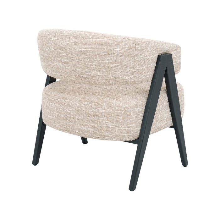 DÉJA Living - Fauteuil Beige|Zwart - 67x64x72cm - Fly