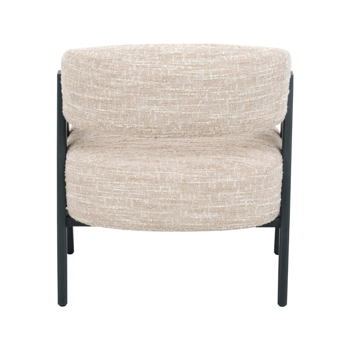 DÉJA Living - Fauteuil Beige|Zwart - 67x64x72cm - Fly