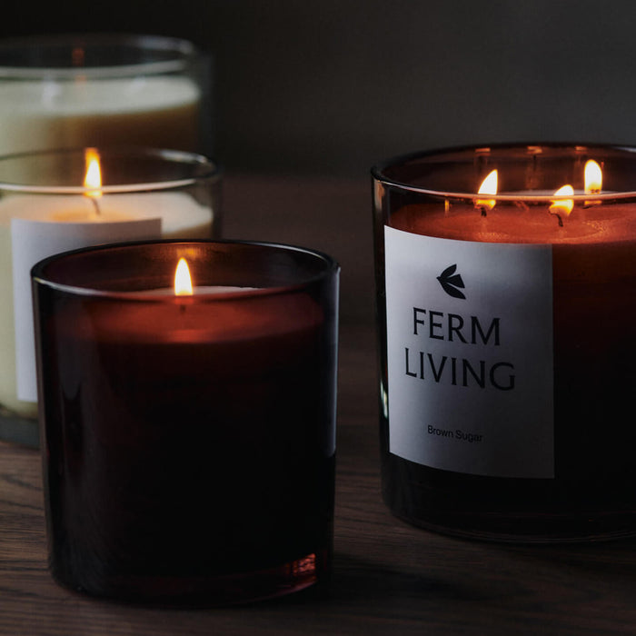 Ferm Living Vitto Geurkaars  - Ø 10 cm - Light Celedon