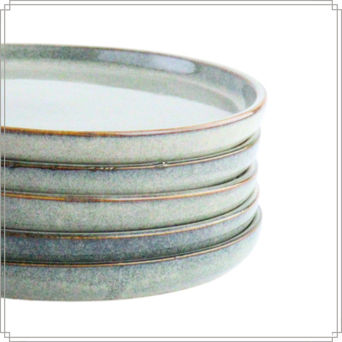 OTIX Serviesset 12-delig Bordenset 6-persoons Ontbijtborden Dinerbo...